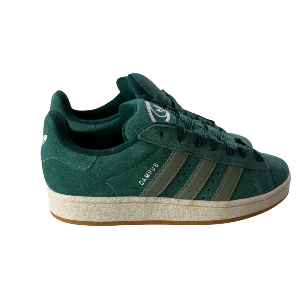 Adidas Campus 00s Green Suede Gum Sole Sneakers Mens‎ 9.5 Womens 11 NEW